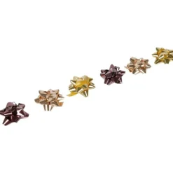 Gifi Bolduc noeud et papier cadeau doré marron^ Loisirs Créatifs Et Emballage Cadeau