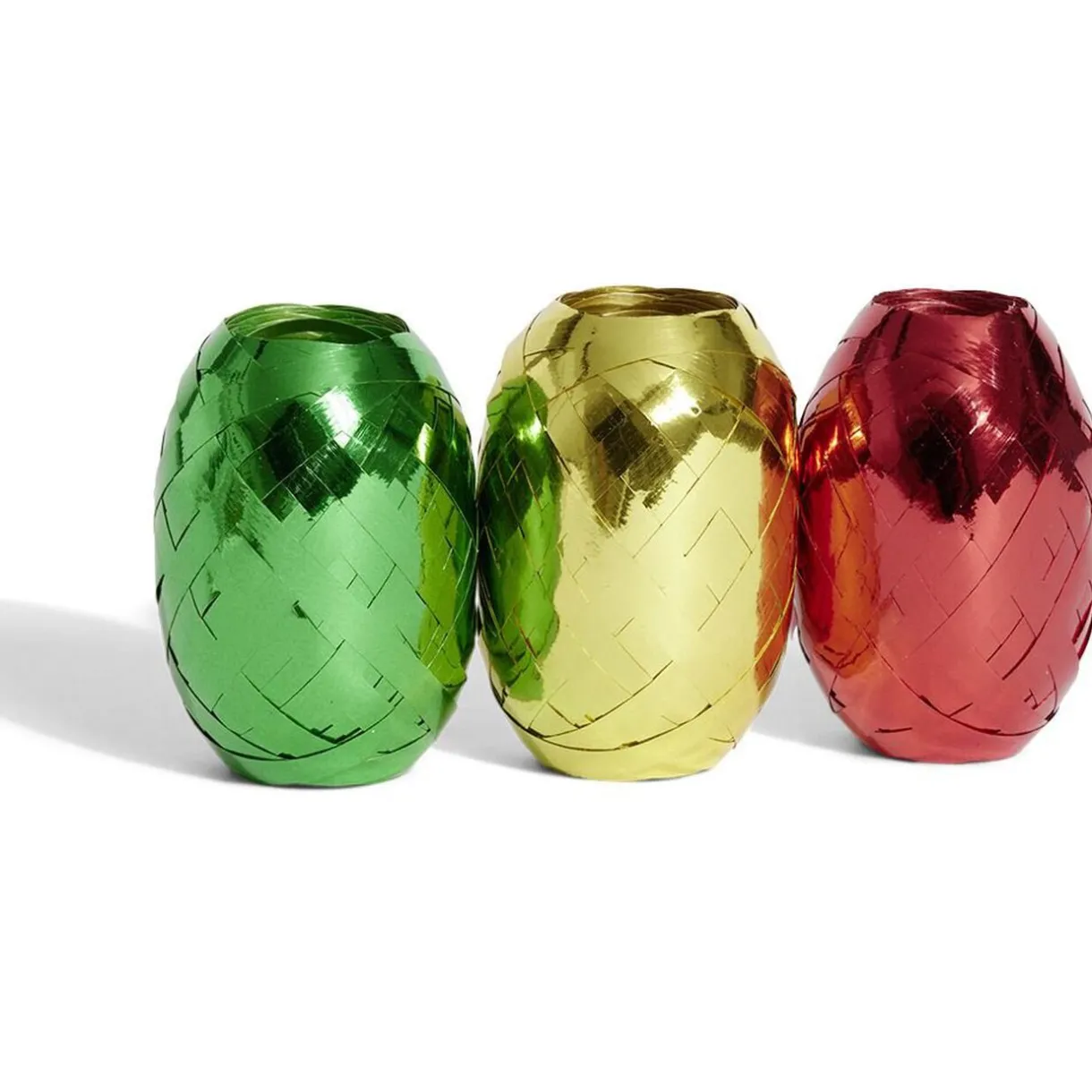 Gifi Bolduc vert rouge et doré brillant 10m x3^ Loisirs Créatifs Et Emballage Cadeau