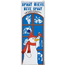 Gifi Bombe de neige avec pochoir^ Décoration De Fenêtre