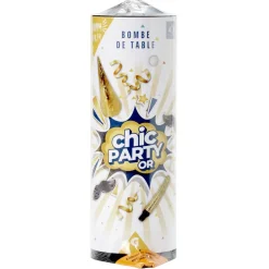 Clearance Gifi Bombe de table 4 personnes argenté ou doré