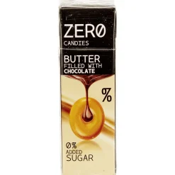 Outlet Gifi Bonbon caramel au beurre fourré choco ZERØ sans sucre