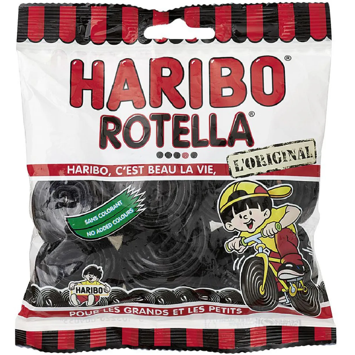 Hot Gifi Bonbon Haribo Rotella L'Original 120g