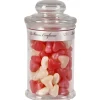 Outlet Gifi Bonbon jarre coeur Rose et Blanc125g