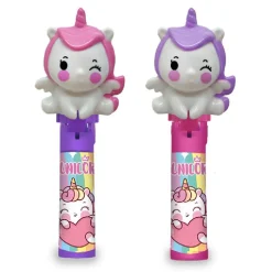 Gifi Bonbon sucette pop-up forme licorne rose ou violet