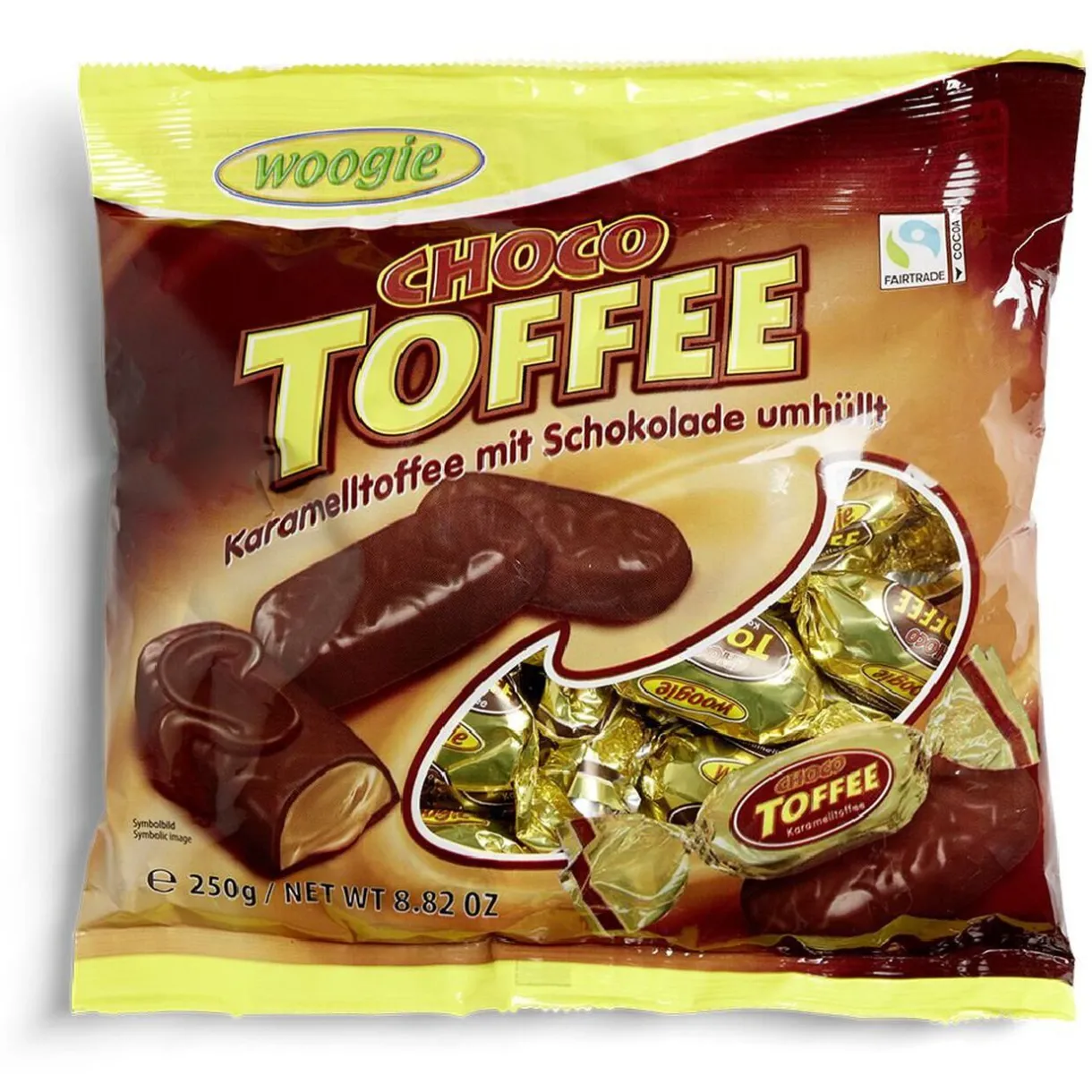 Hot Gifi Bonbons caramel tendre enrobés de chocolat 250gr