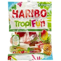 Sale Gifi Bonbons Haribo Tropifun goûts fruités