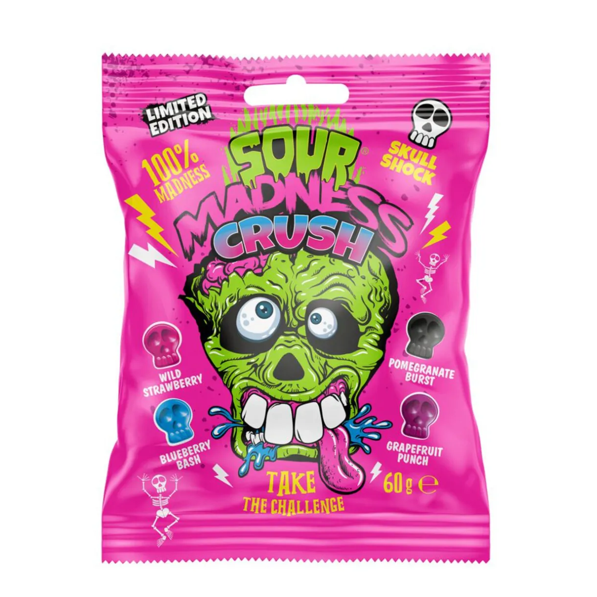 Clearance Gifi Bonbons Sour Madness Crush 60g
