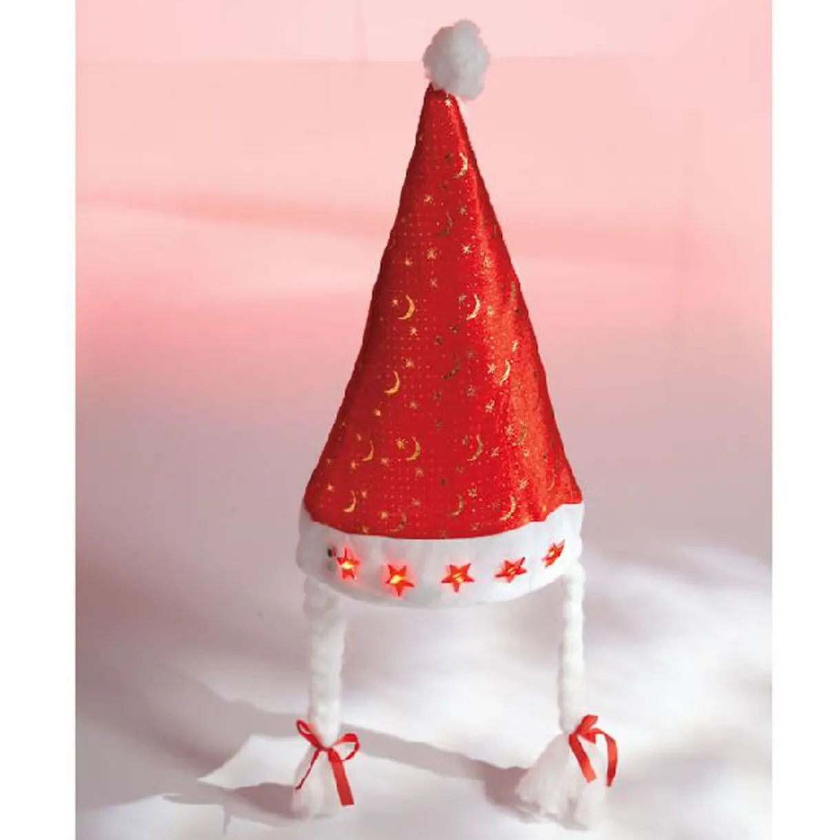 Outlet Gifi BONNET DE NOEL LUMINEUX