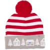 Gifi Bonnet de Noël Adulte en tricot lumineux^ Déguisement Et Tenue De Noël