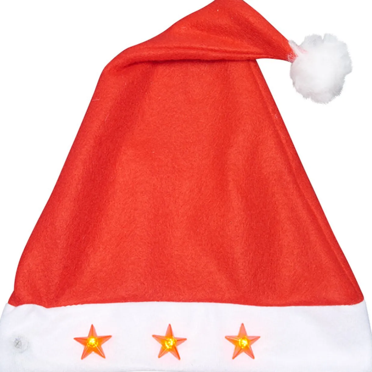 Gifi Bonnet de Noël enfant lumineux^ Déguisement Et Tenue De Noël