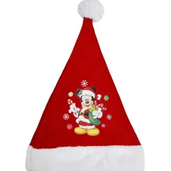 Gifi Bonnet de Noël enfant Mickey^ Déguisement Et Tenue De Noël