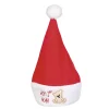 Gifi Bonnet de Noël enfant Mon premier Noël rouge blanc^ Déguisement Et Tenue De Noël