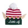 Gifi Bonnet de Noël lumineux adulte elfe^ Déguisement Et Tenue De Noël