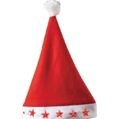 Gifi Bonnet de Noël lumineux motifs étoiles^ Déguisement Et Tenue De Noël