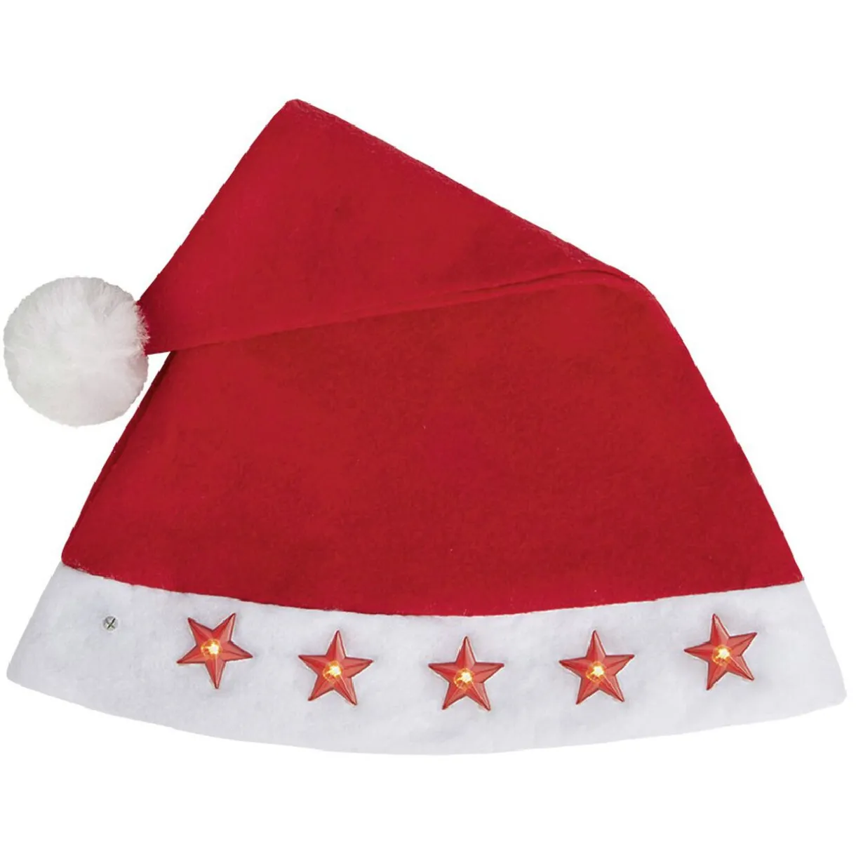 Gifi Bonnet de Noël lumineux motifs étoiles^ Déguisement Et Tenue De Noël