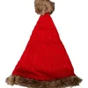 Outlet Gifi Bonnet de Noël rouge marron