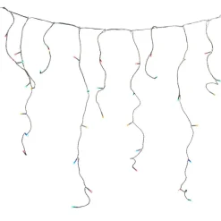 Gifi Bordure lumineuse connecté bluetooth 128 LED forme goutte 3 m^ Décoration Extérieure De Noël