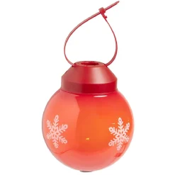 Gifi Borne lumineuse solaire 2en1 à planter et accrocher H42,5cm Ø14,5cm^ Décoration Extérieure De Noël