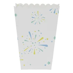 Gifi Boîte à bonbons ou pop corn motif feux d'artifice x 4^ Loisirs Créatifs Et Emballage Cadeau