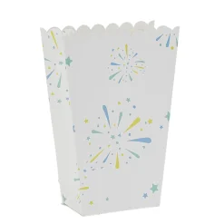 Gifi Boîte à bonbons ou pop corn motif feux d'artifice x 4^ Loisirs Créatifs Et Emballage Cadeau