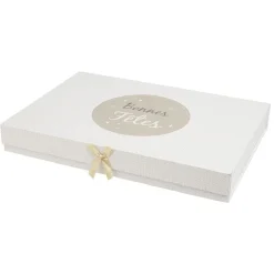 Gifi Boîte à cadeau Noël dorée^ Loisirs Créatifs Et Emballage Cadeau