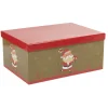Gifi Boîte cadeau motif Père Noël modèle moyen^ Loisirs Créatifs Et Emballage Cadeau