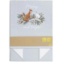Gifi Boîte cadeau Noël pliable motif nature^ Loisirs Créatifs Et Emballage Cadeau
