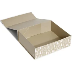 Gifi Boîte cadeau Noël pliable motif sapin^ Loisirs Créatifs Et Emballage Cadeau