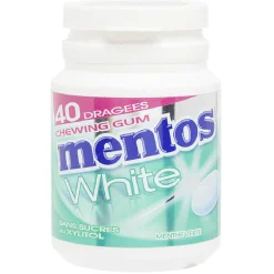 Outlet Gifi Boîte chewing gum Mentos Menthe verte 40 dragées