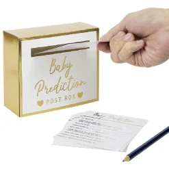 Gifi Boîte prédiction bébé carte de pronostic^ Loisirs Créatifs Et Emballage Cadeau