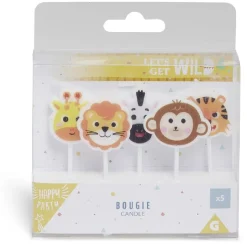 New Gifi Bougie animal x5