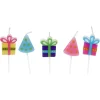 Discount Gifi Bougie anniversaire cadeau x5