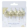 Sale Gifi Bougie anniversaire cupcake doré x 5