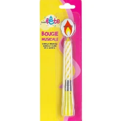 Outlet Gifi BOUGIE ANNIVERSAIRE MUSICALE