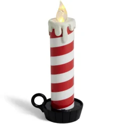 Gifi Bougie LED flamme effet fondant avec support - 3 coloris^ Décoration Intérieure De Noël