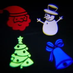 Gifi Bougie projecteur LED Noël^ Décoration Extérieure De Noël