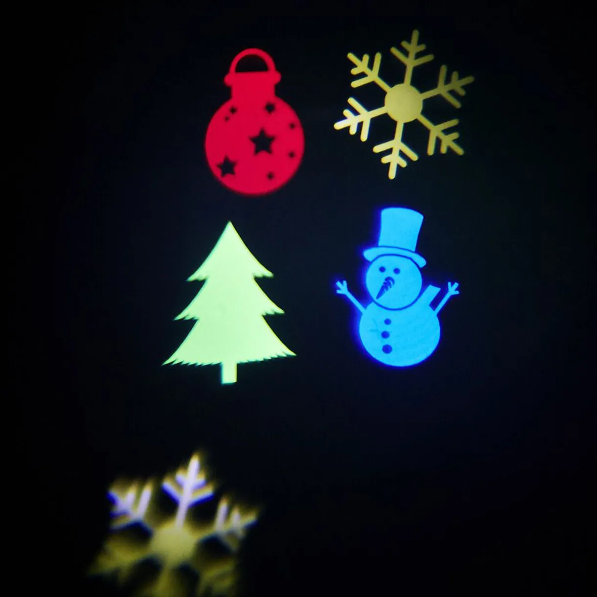 Gifi Bougie projecteur LED Noël^ Décoration Extérieure De Noël