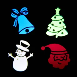 Gifi Bougie projecteur LED Noël^ Décoration Extérieure De Noël