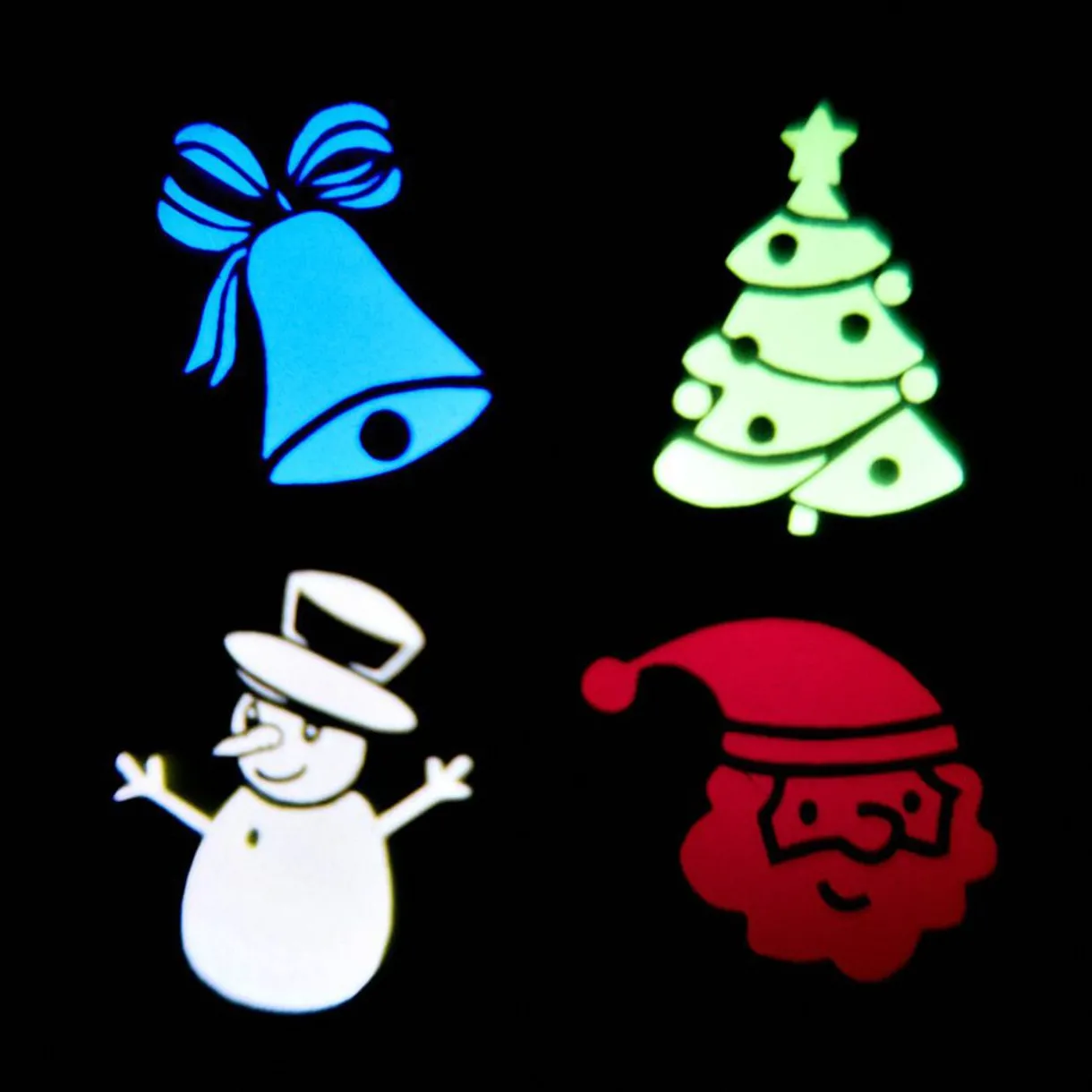 Gifi Bougie projecteur LED Noël^ Décoration Extérieure De Noël