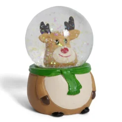 Gifi Boule à neige Noël Ø4,5xH7cm^ Décoration Sapin