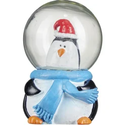 Gifi Boule à neige personnage de Noël Ø4,5xH7cm^ Décoration Intérieure De Noël