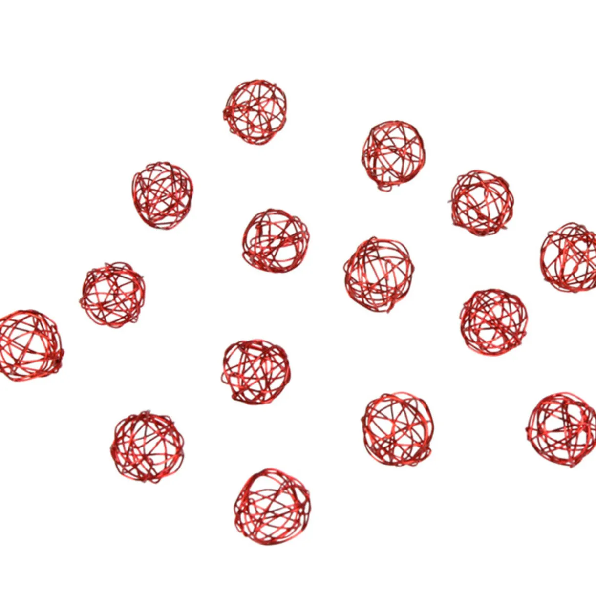 Best Gifi Boule déco rouge bordeaux x15