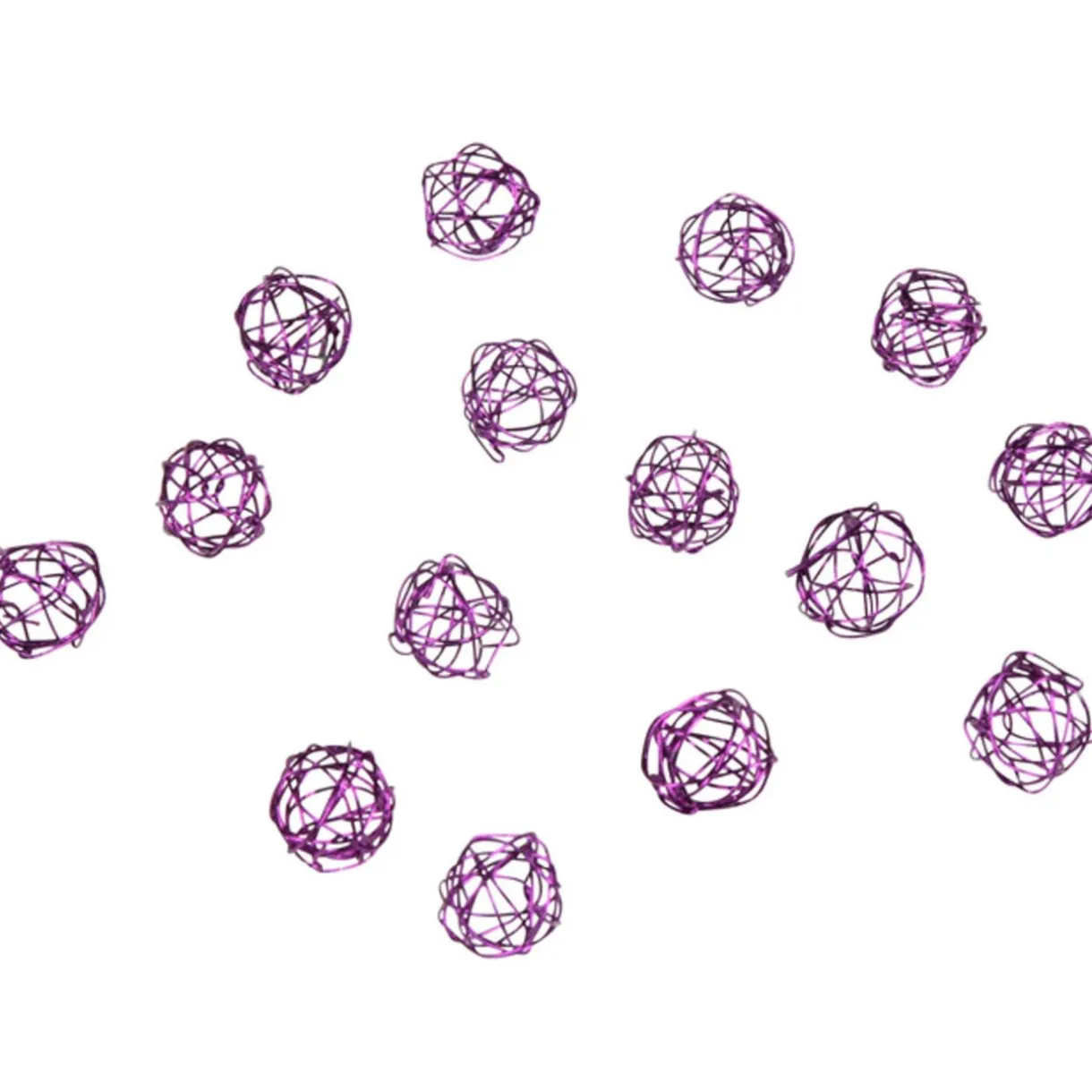 Best Gifi Boule déco violette x15