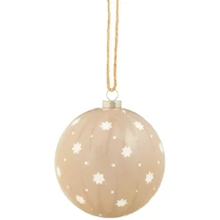 Gifi Boule de Noël à fleurs^ Décoration Sapin