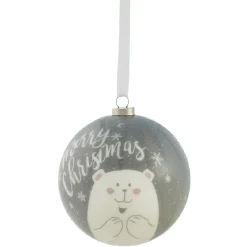 Gifi Boule de Noël à suspendre design cocooning^ Décoration Sapin