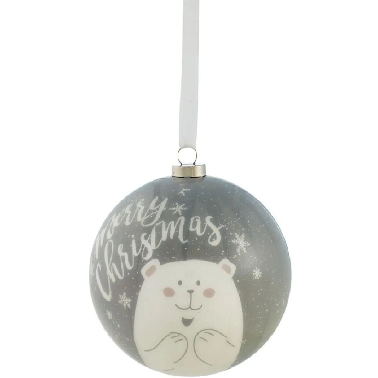 Gifi Boule de Noël à suspendre design cocooning^ Décoration Sapin