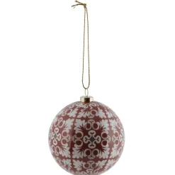 Gifi Boule de Noël à suspendre motif carreau ciment^ Décoration Sapin