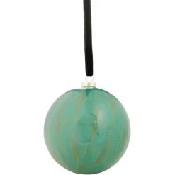 Gifi Boule de Noël à suspendre motifs végétaux^ Décoration Sapin