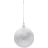 Gifi Boule de Noël argentée Ø10 cm^ Décoration Sapin