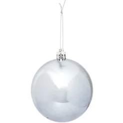 Gifi Boule de Noël argentée x6^ Décoration Sapin